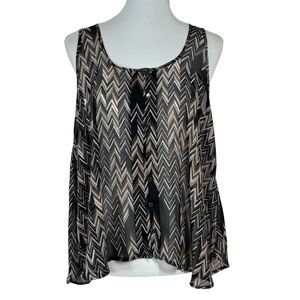 Happening In The Present Sleeveless Blouse